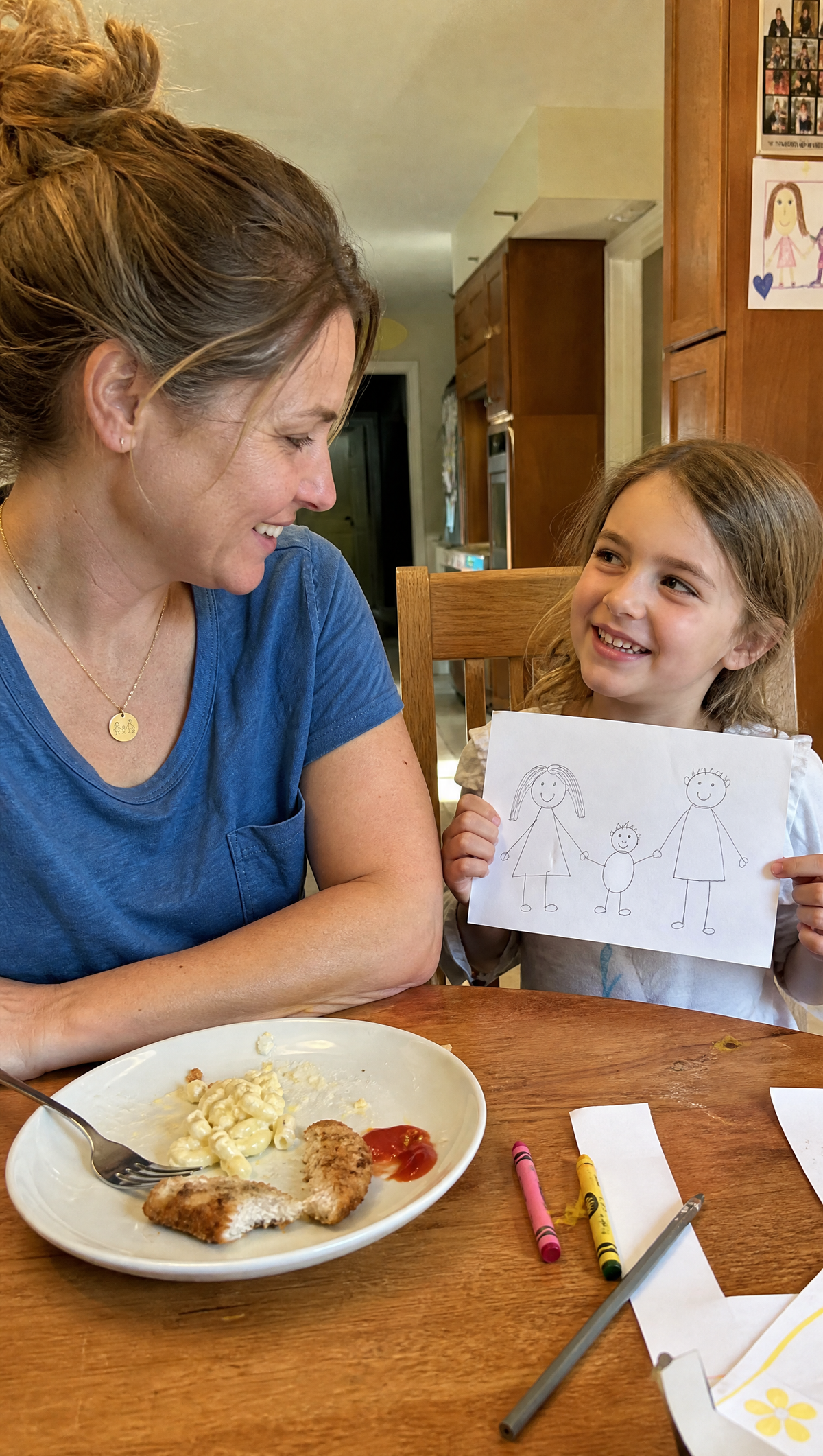 Personalized Child’s Drawing Necklace – A Keepsake to Treasure
